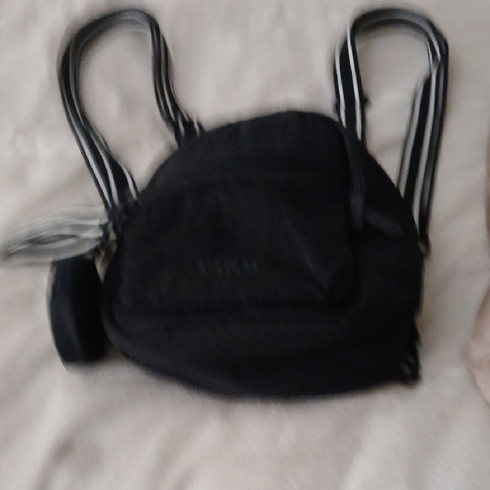 Stylish Black Women's Bag Pink Bookbag